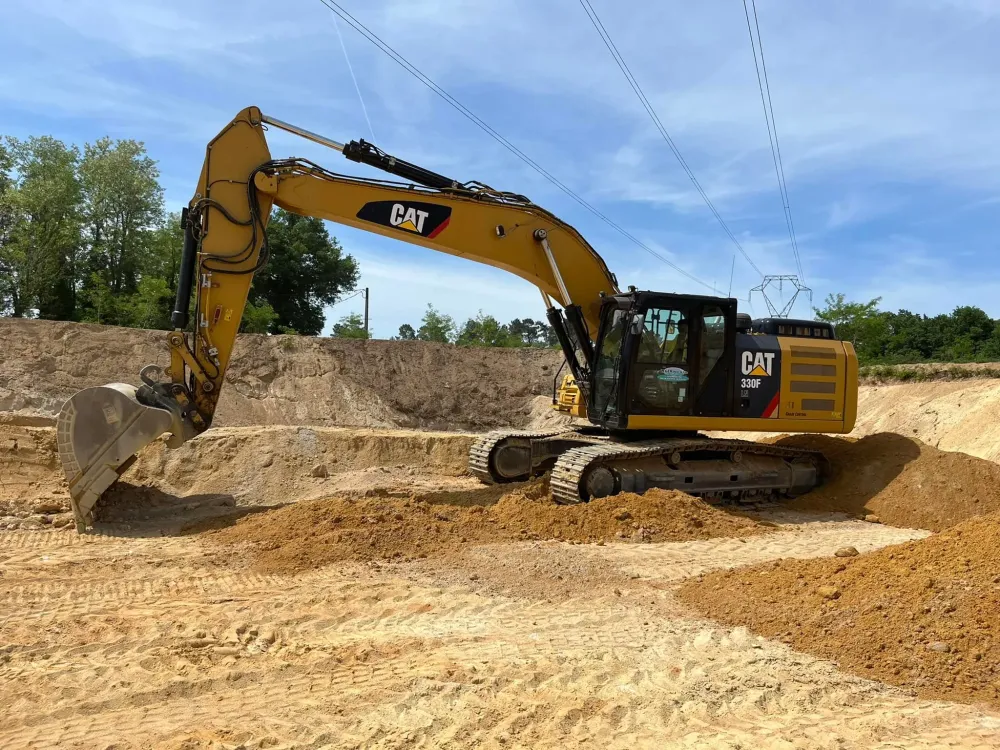 Terrassement près de Gironde