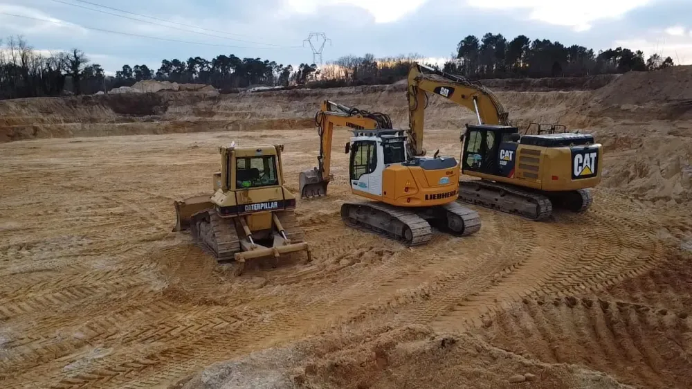 Broyage près de Gironde